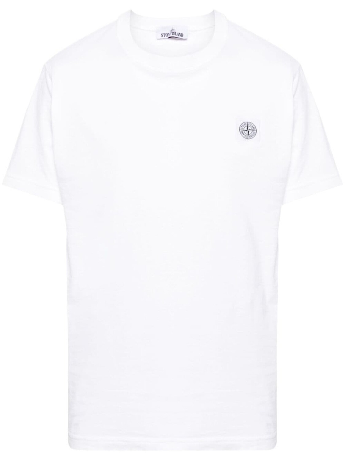 

Stone Island футболка с нашивкой Compass, белый