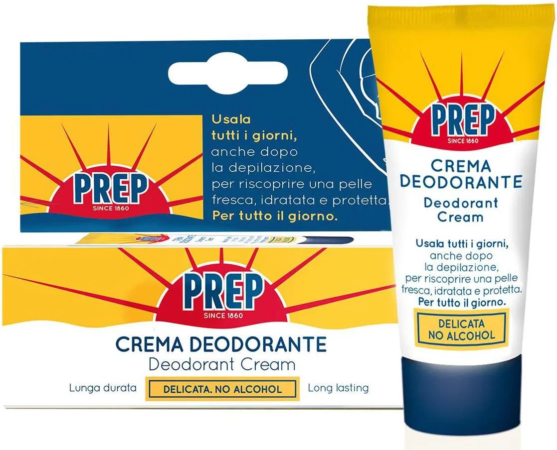 Дезодорант крем PREP, набор 12 шт, 35 мл, Unscented