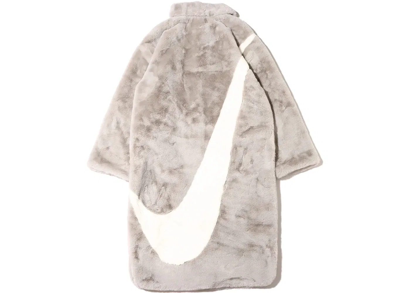 Женское пальто из искусственного меха с длинным ворсом Nike Jacket (Asia Sizing), Light Bone