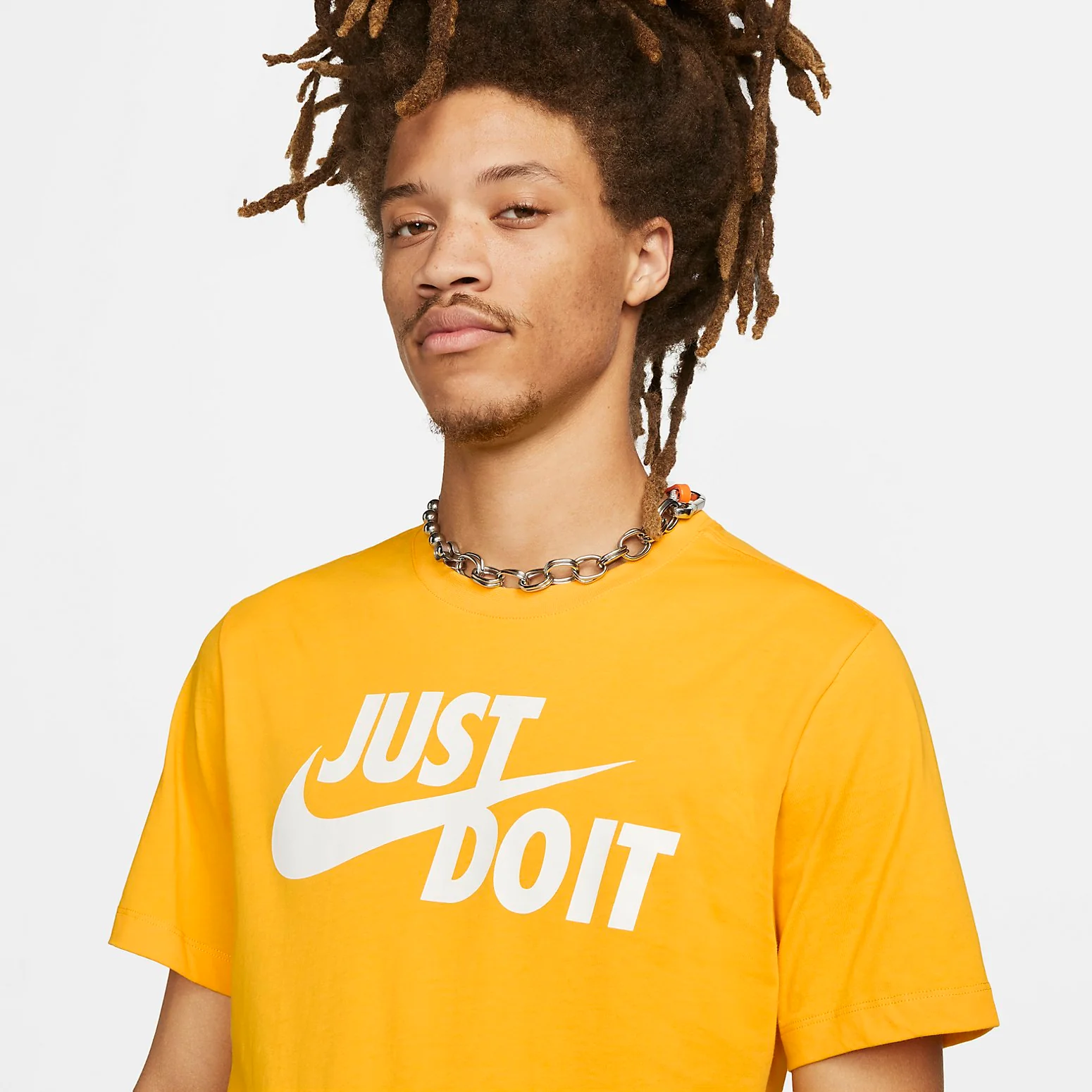 Футболка Nike Crew-Neck, желтый — фото 4
