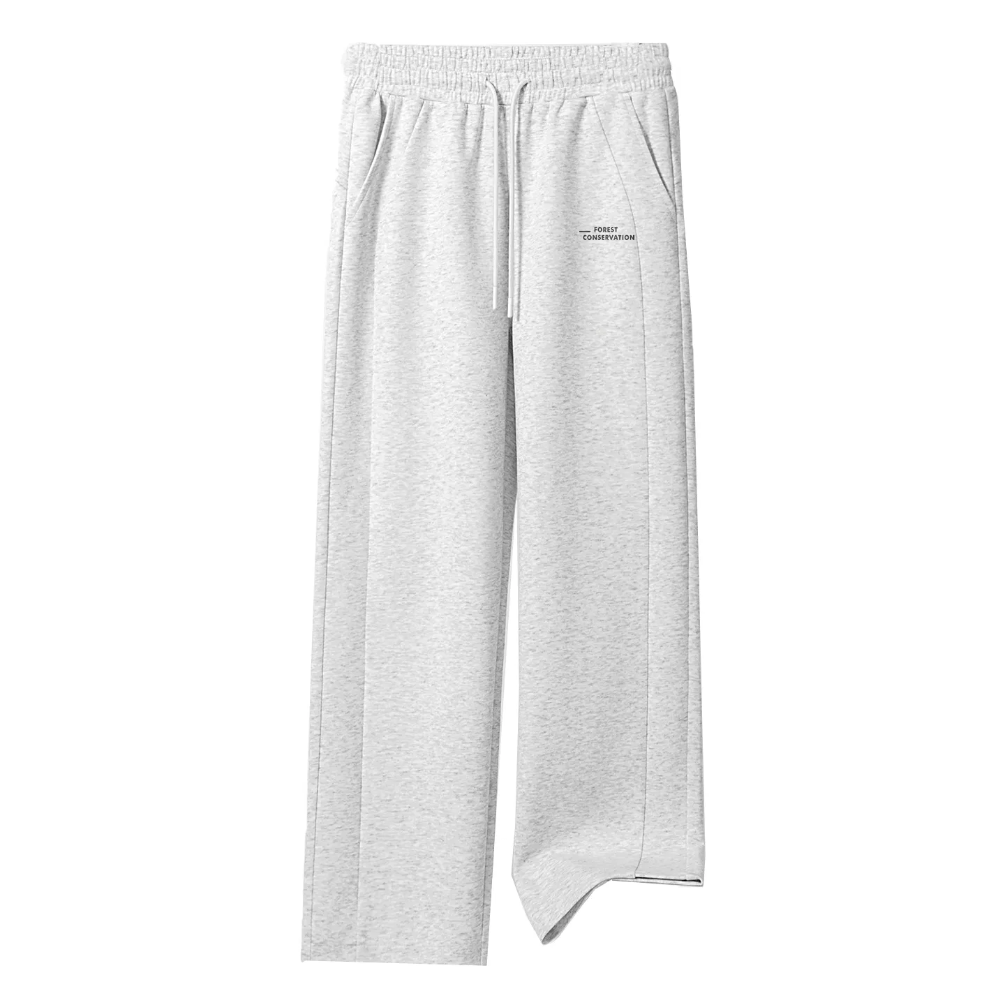 Детские спортивные штаны с логотипом Mb Protective Forest Pants MINISO, White Heather Gray