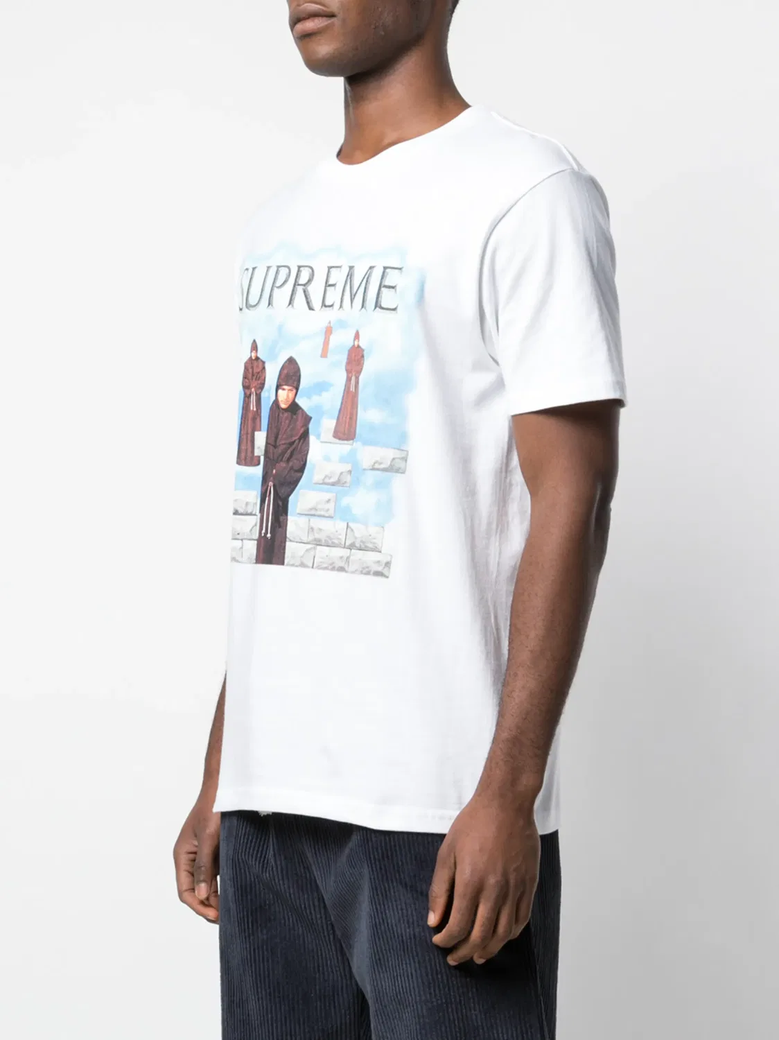 Supreme Футболка Levitation белая — фото 4