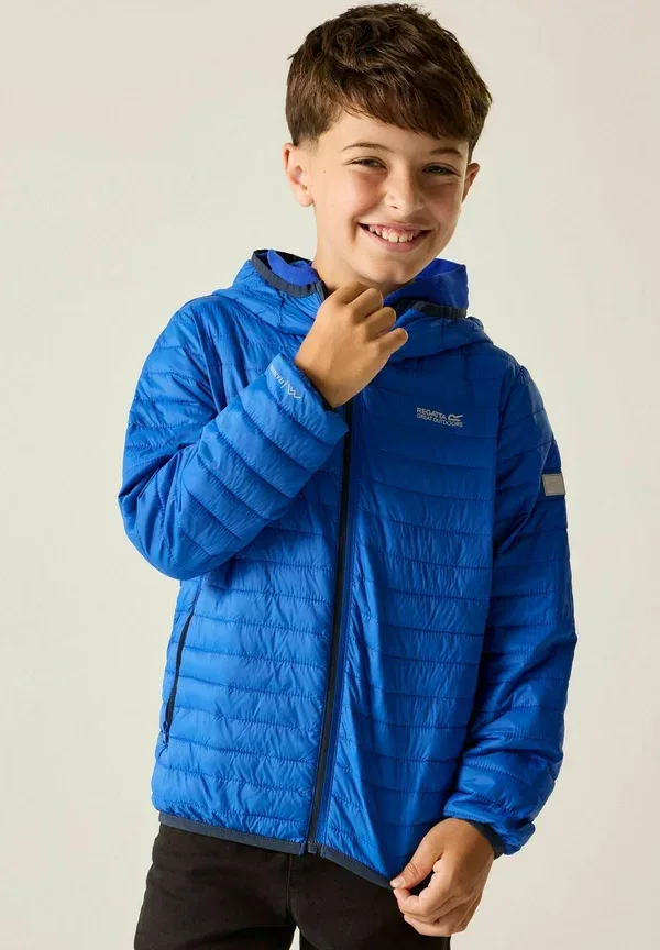 Куртка с капюшоном, водонепроницаемая Hillpack Hooded Quilted Jacket Puffer Jackets, Regatta, Olympian Blu, синий