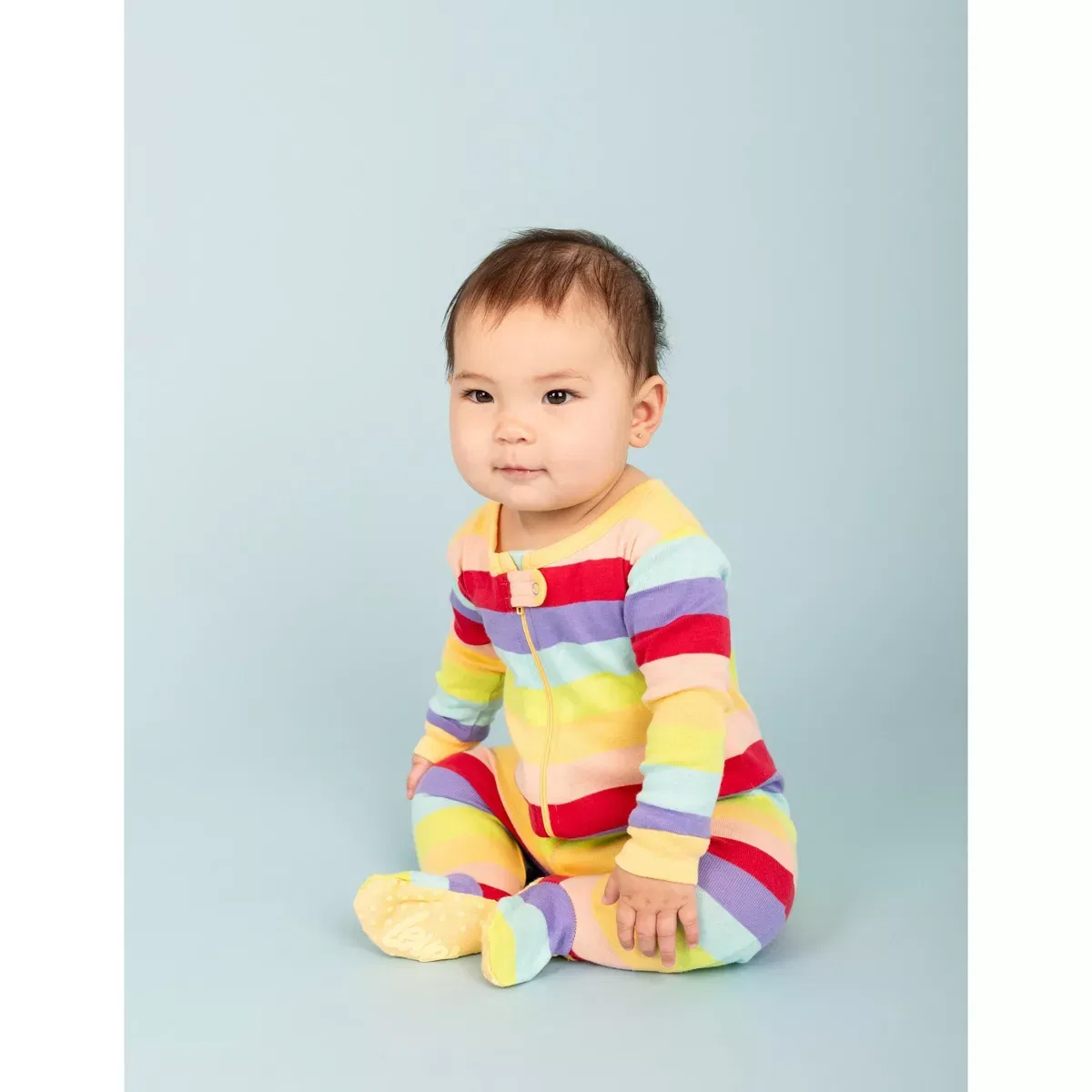 Детские пижамы для девочек с длинным рукавом LEVERET, Colorful Girls — фото 3