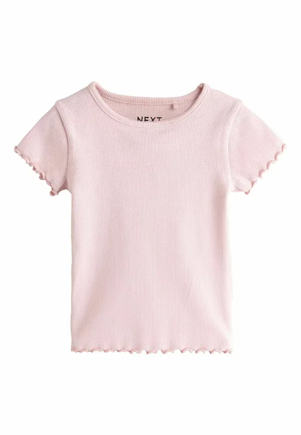 Комплект футболок с цветочным принтом Print T-shirt Next, pink, розовый — фото 4