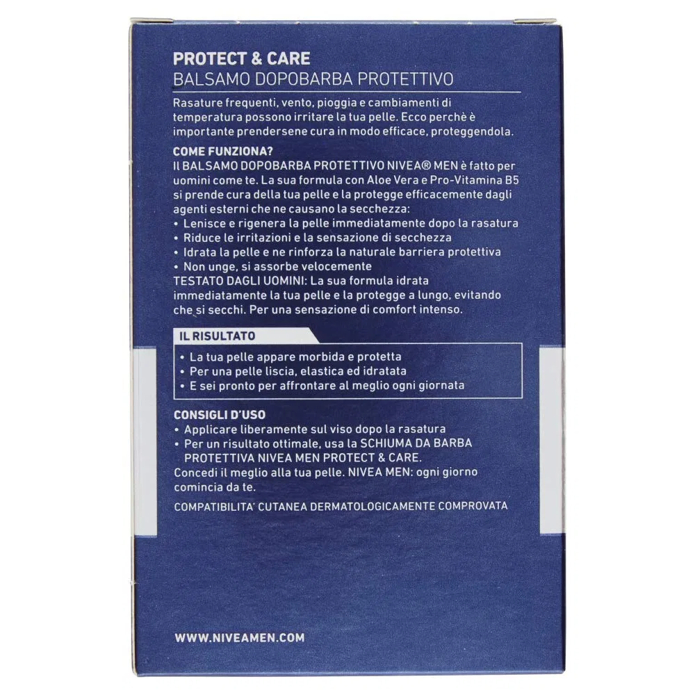 Бальзам защитный NIVEA Men Protect&Care 100 мл — фото 4