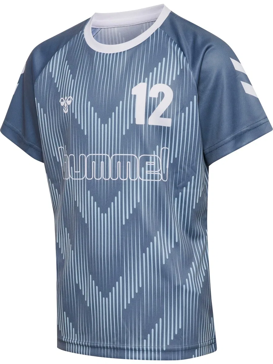 Спортивная футболка Hummel Performance Shirt, цвет сапфировый, светло-голубой — фото 3