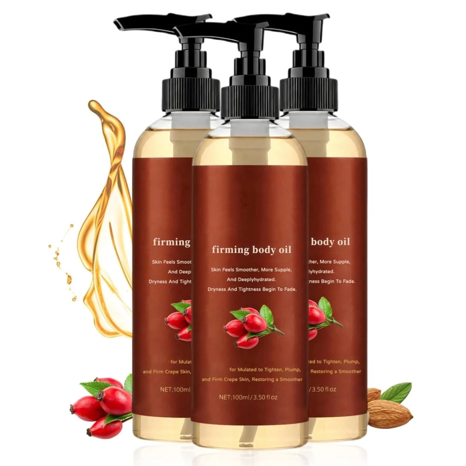 Масло для тела Cavo Glow Body Oil, vokkrv, 3 шт., 100 мл, 3PC