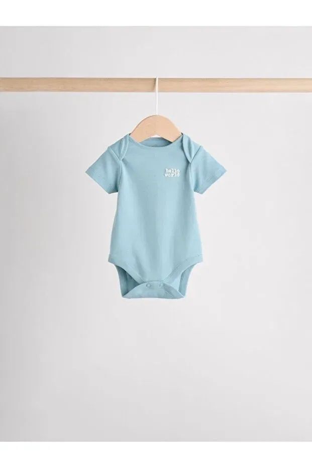 Детский комбинезон для новорожденных хлопковый комплект 4 предмета Next Baby, Multicolor — фото 3