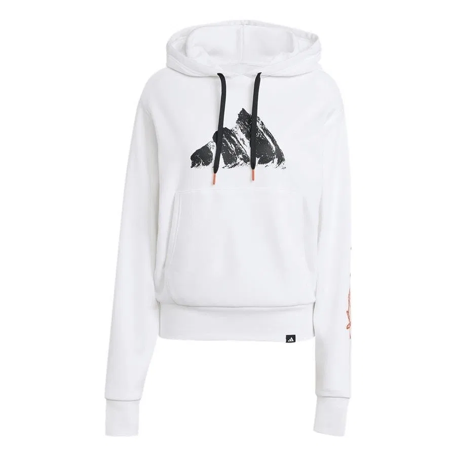 Свитшот с капюшоном U Snow Hd adidas, Белый