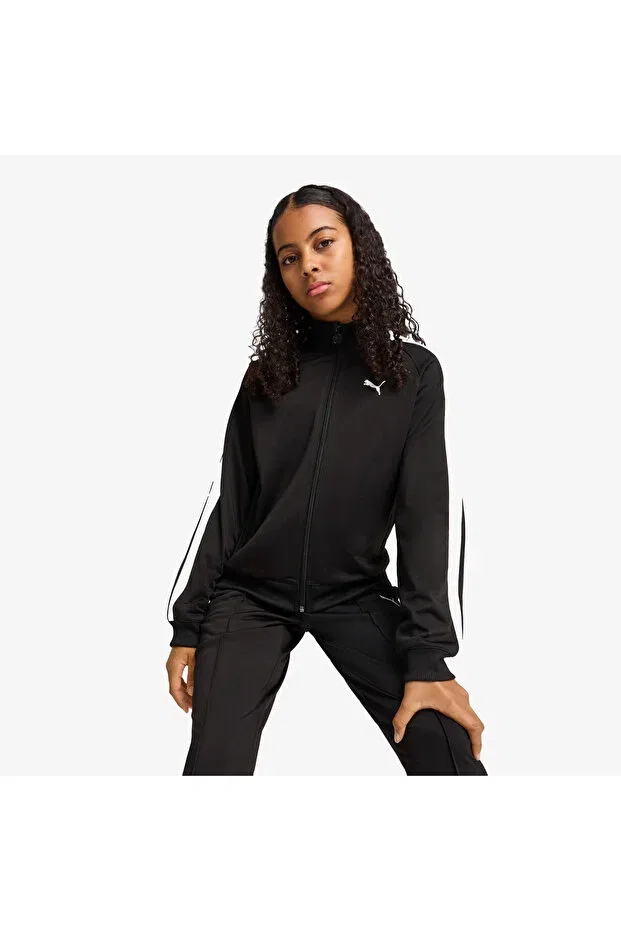 Детская черная куртка T7 Always On Puma — фото 2