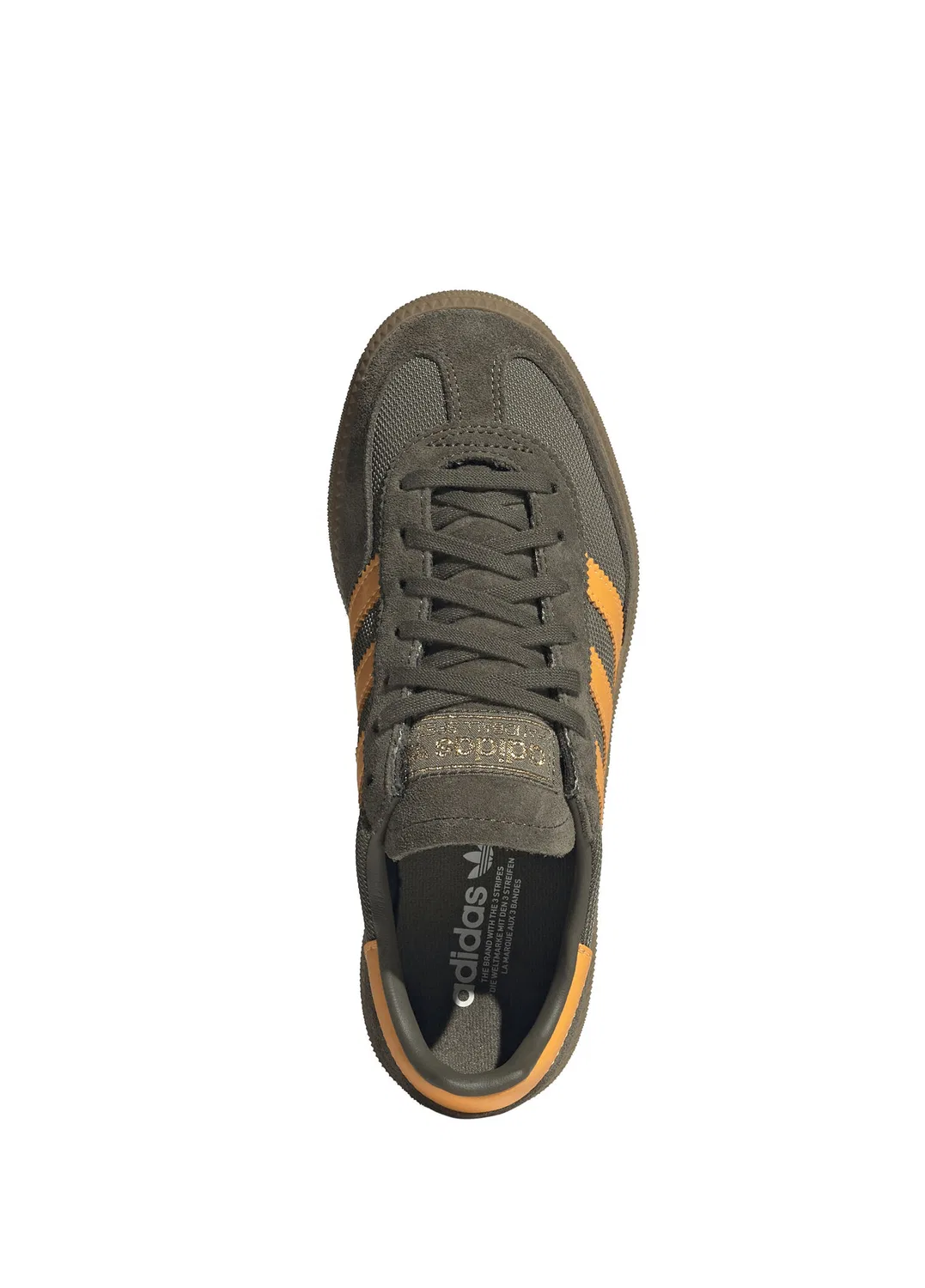 Кроссовки Adidas Handball Spezial, зеленый — фото 2