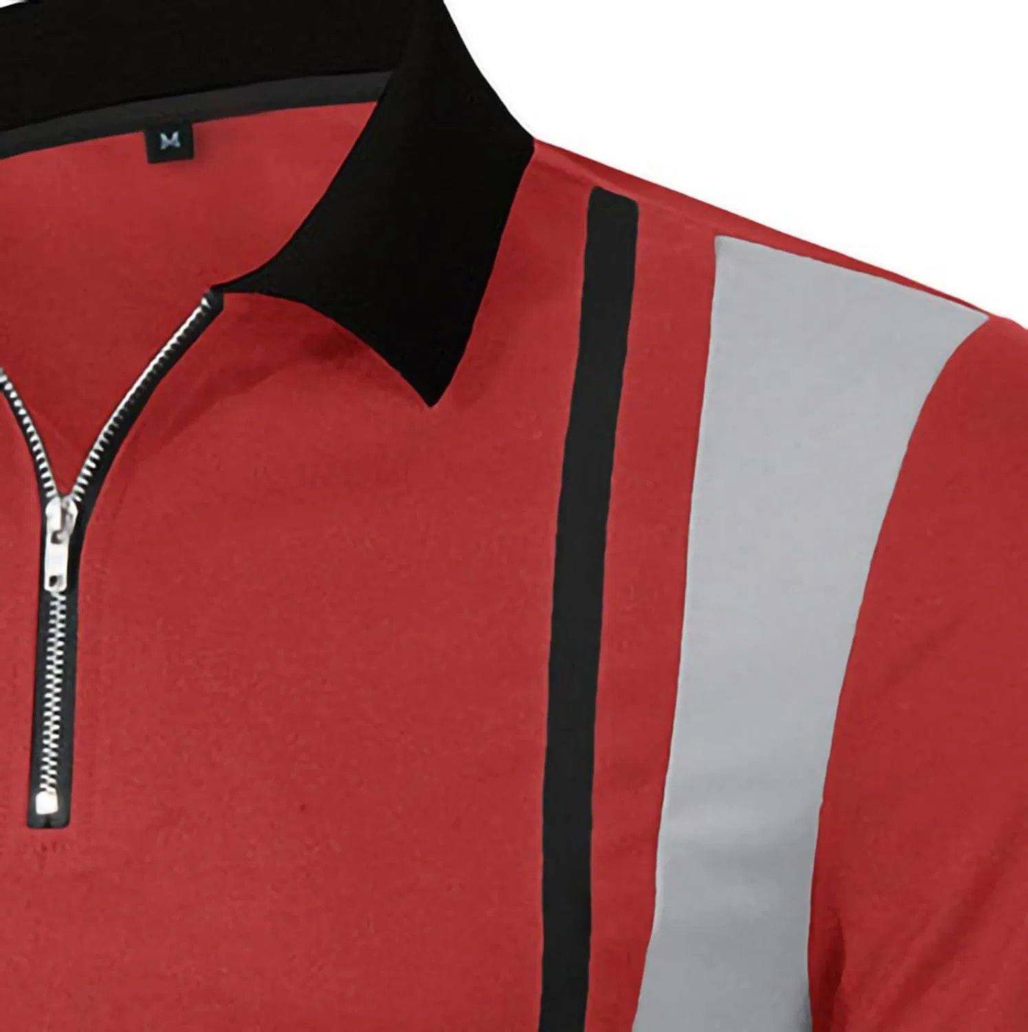 Мужская футболка поло с четверть-застежкой Golf, Red — фото 2