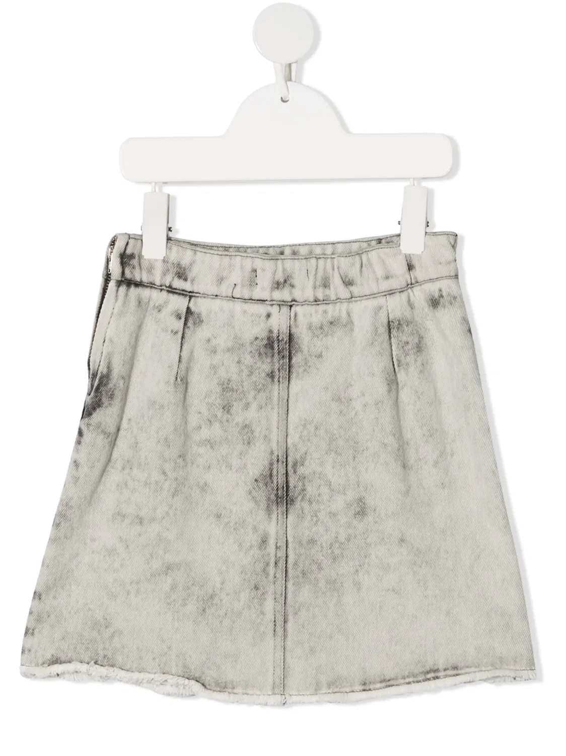 Джинсовая юбка с эффектом stonewash Andorine, серый