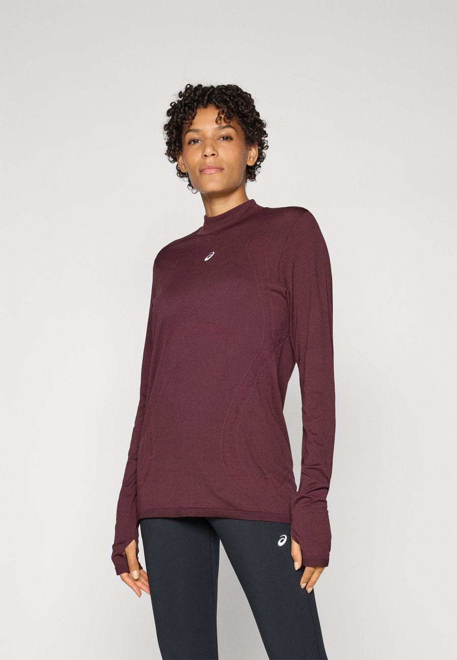 

Топ ASICS ROAD WINTER SEAMLESS TOP, Dark Currant/Bordeaux