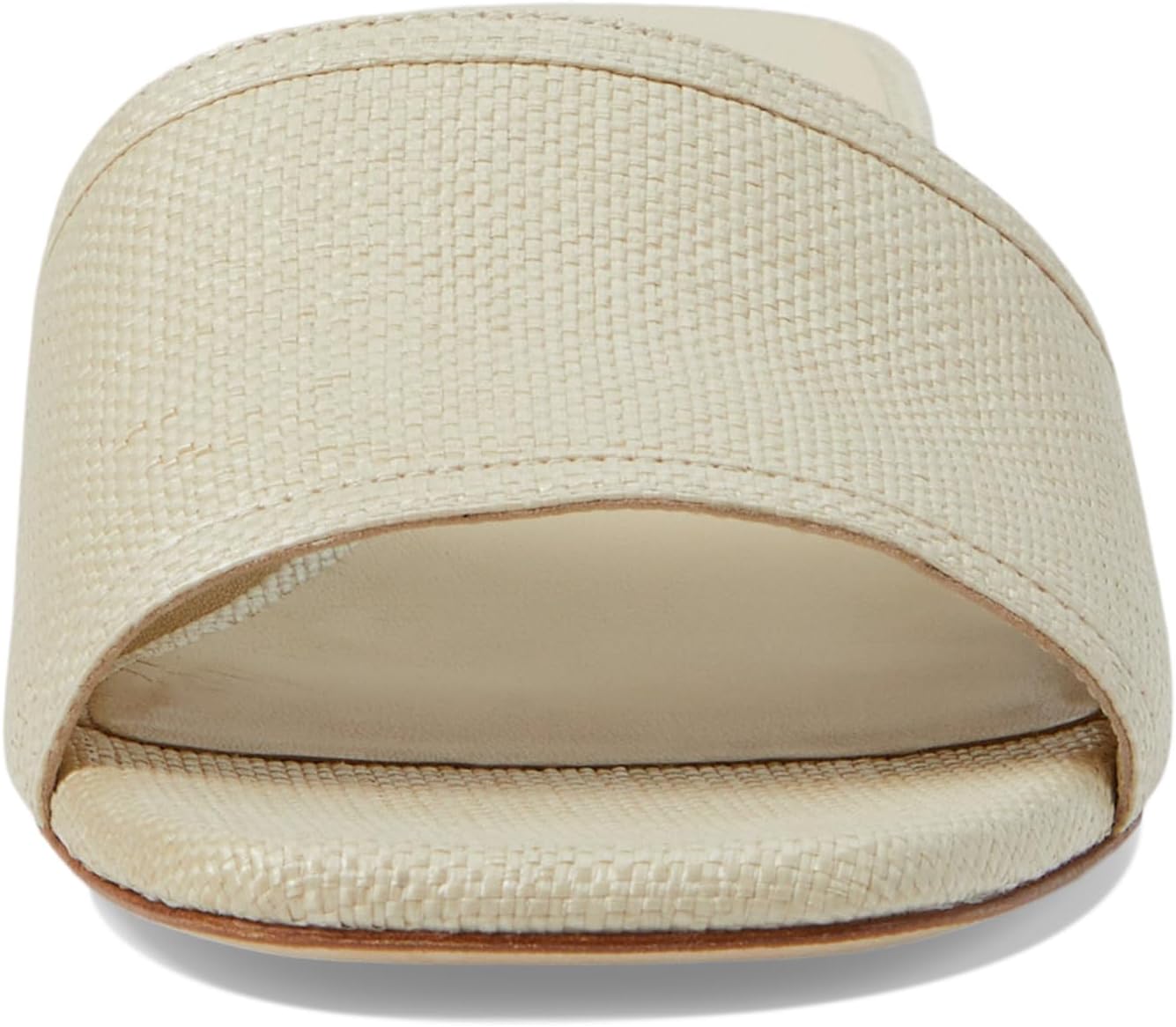 Туфли Stuart Weitzman Cayman 35 Block Slide, Natural — фото 2