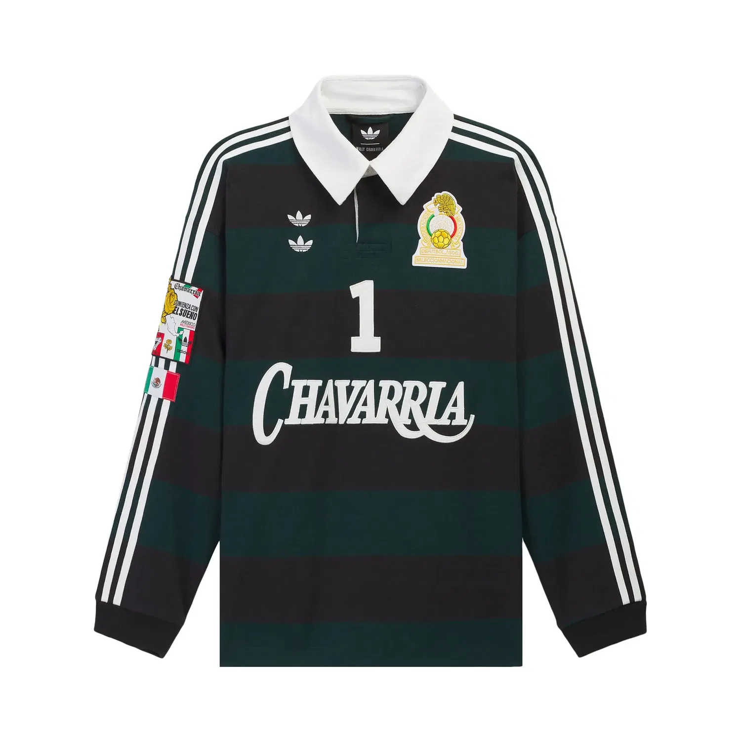 Регбийная футболка Adidas x Willy Chavarria, черный