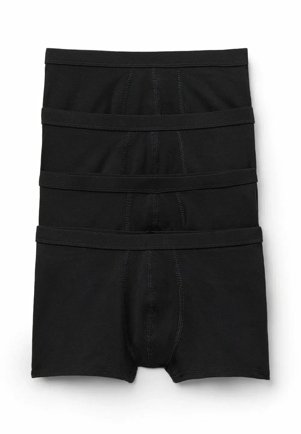 4 шт. в упаковке - трусы Tezenis, Black