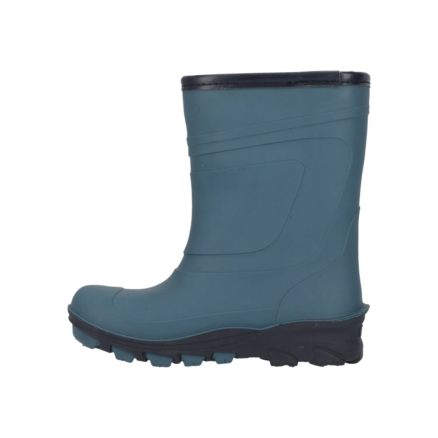 Детские резиновые сапоги утепленные водонепроницаемые FIAN KIDS THERMO BOOT ZIGZAG, Legion Blue