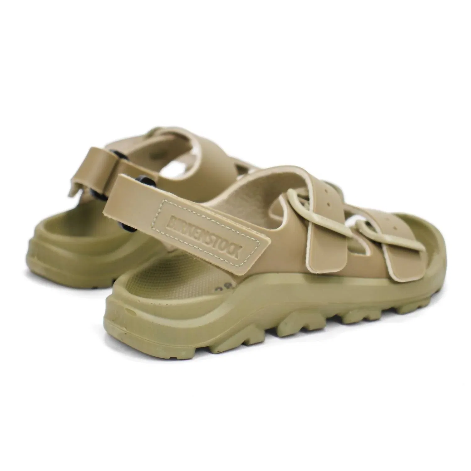 Детские сандалии с открытым носом Mogami Birkenstock, Icy Faded Khaki — фото 4