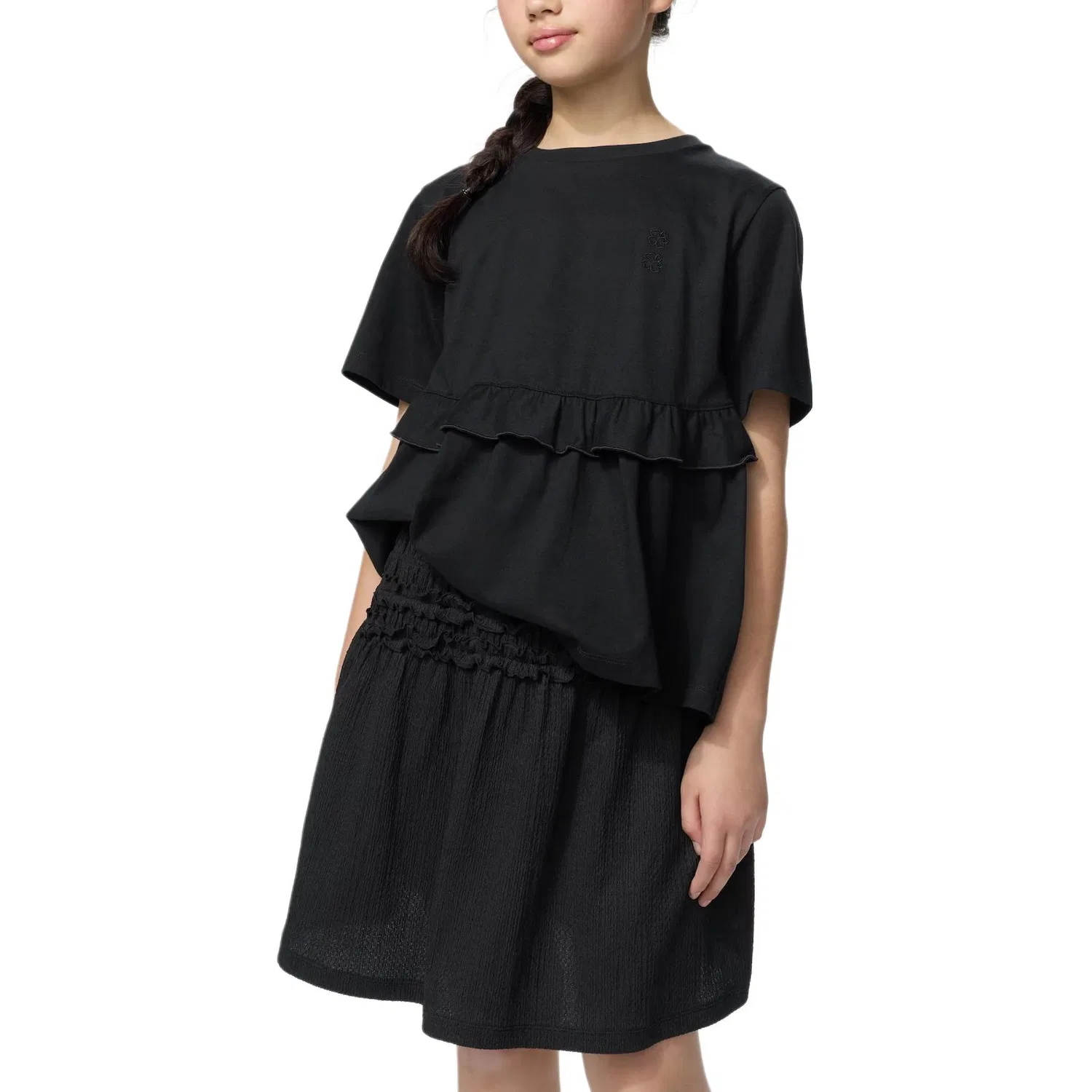 Детская юбка Black UNIQLO — фото 3