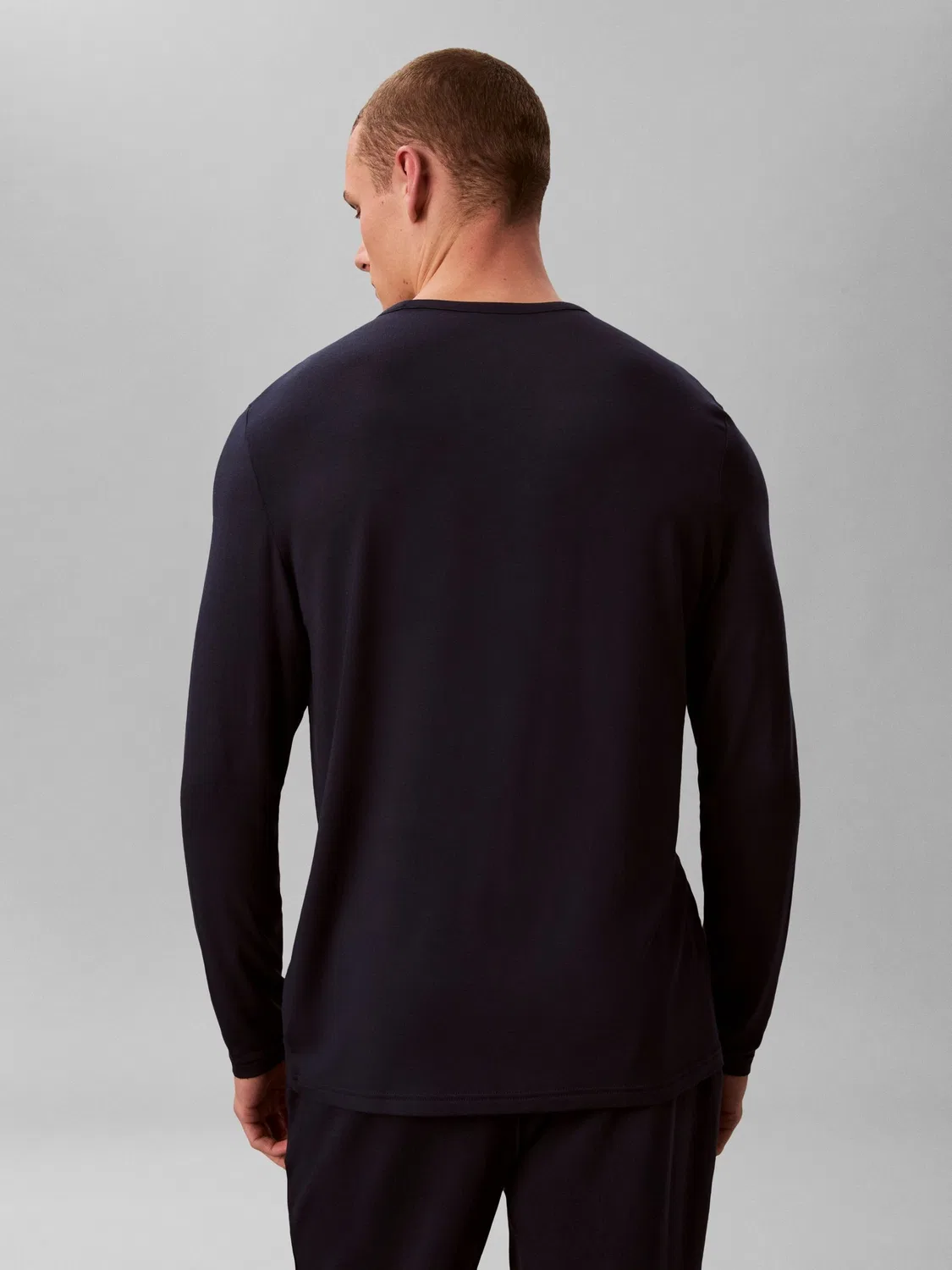 Футболка повседневная Lounge T-Shirt Calvin Klein, синий — фото 3