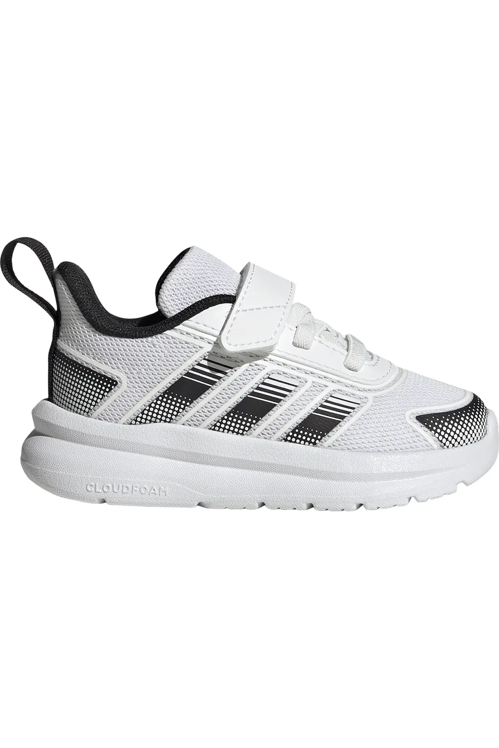 Детские кроссовки на амортизирующей подошве Tensair Run 4.0 adidas, белый/черный/белый — фото 4