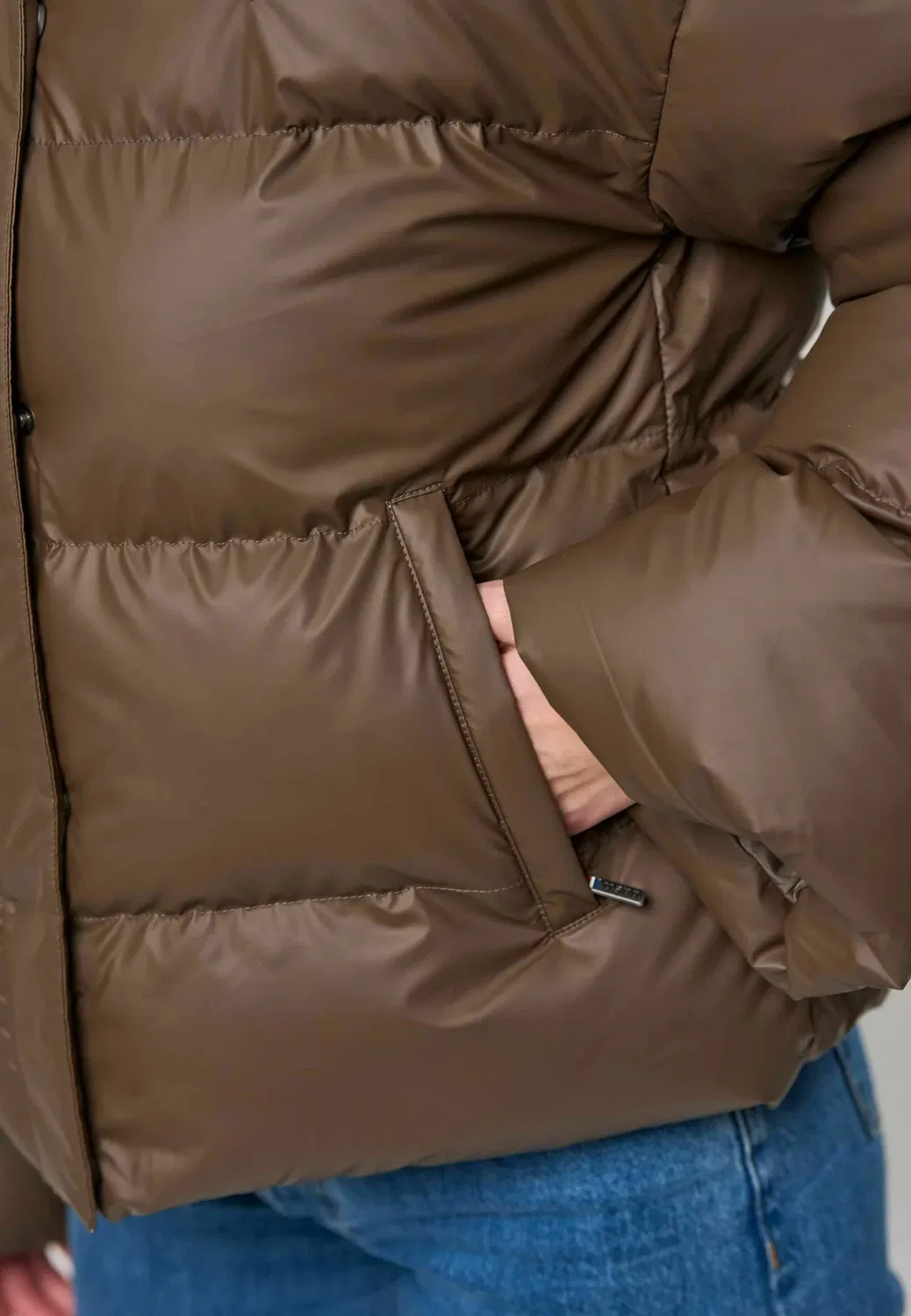 Куртка Uwlean - зимняя куртка U.S. Polo Assn., Brown — фото 4