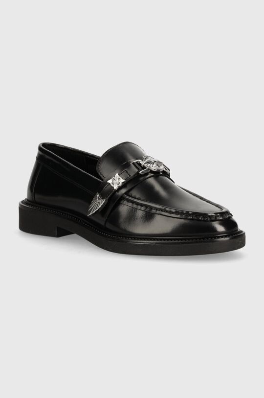 

Кожаные мокасины Lazarus Steve Madden, черный