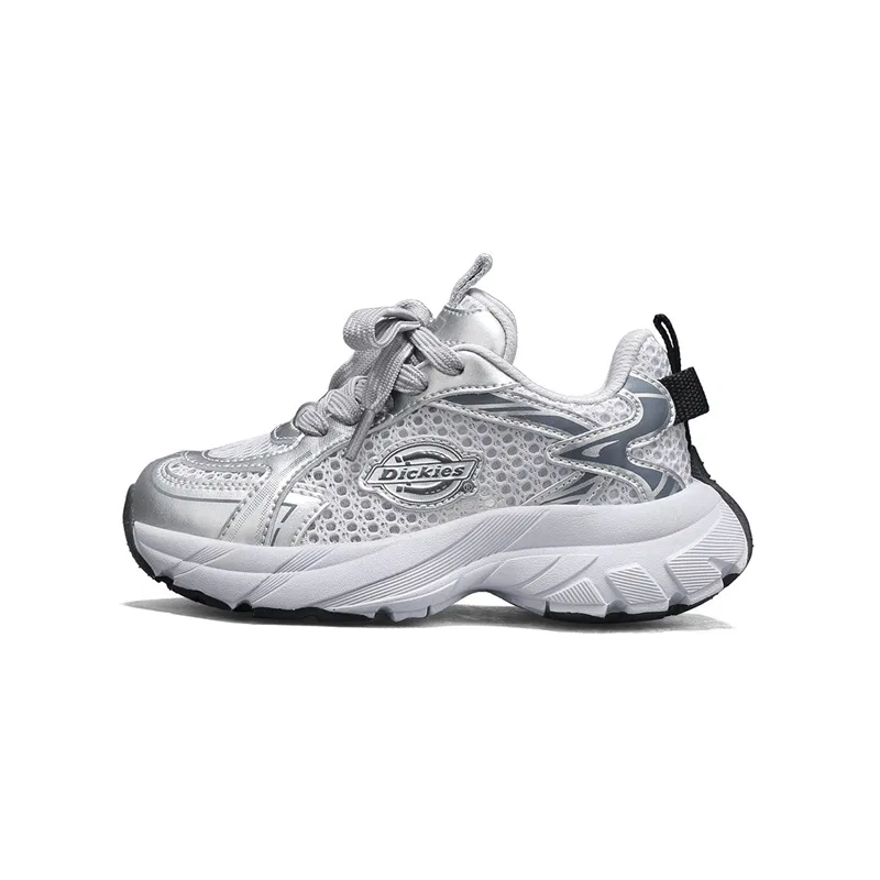 Детские кроссовки из синтетической кожи и текстиля Space Silver Dickies, Space Silver