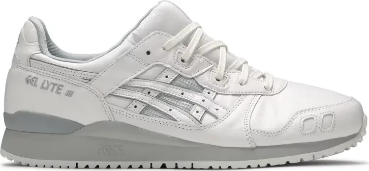 

Кроссовки gel lyte 3 og 'white grey' Asics, белый