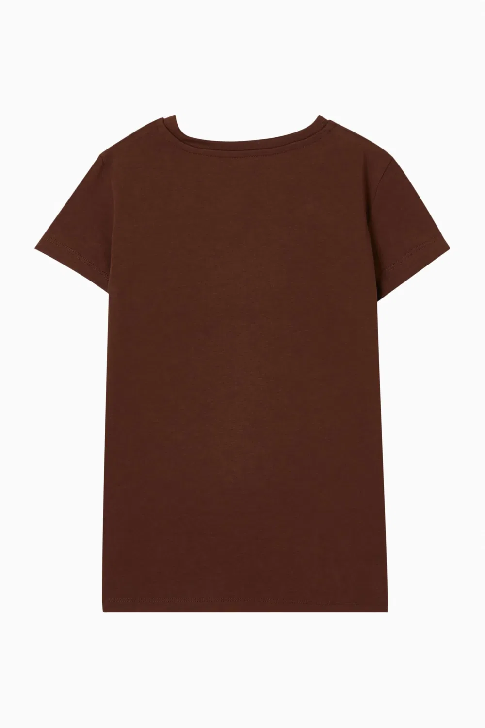 Футболка хлопковая Monologo Calvin Klein, коричневый — фото 3
