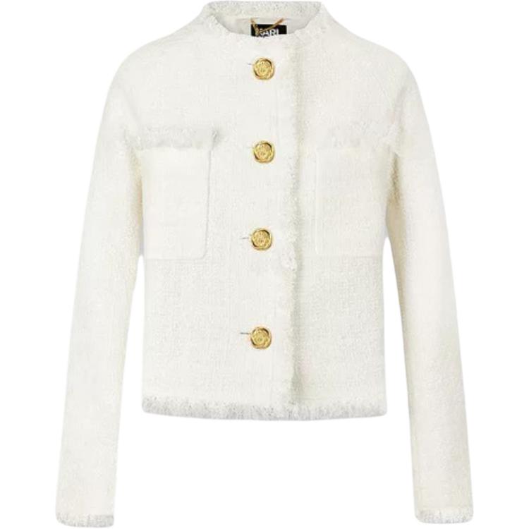 

KARL LAGERFELD / Karl Lagerfeld Jeans Куртка KARL LAGERFELD женская белая, White