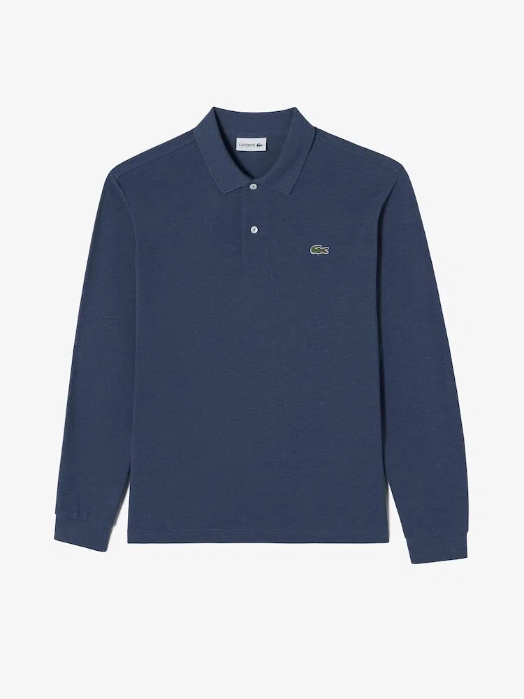 Футболка с длинным рукавом Regular Fit LACOSTE, Blue — фото 4