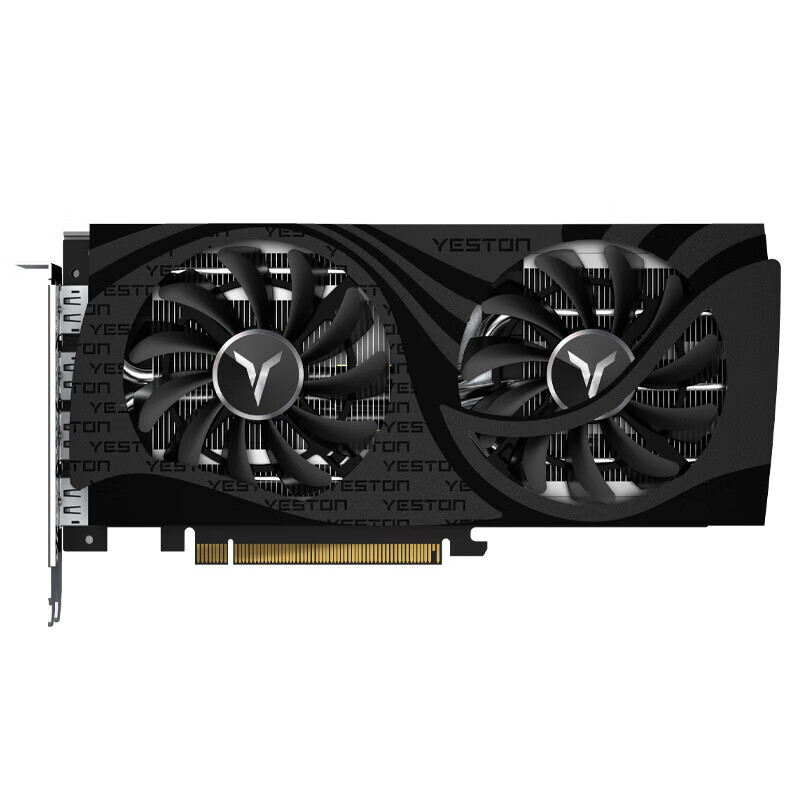 

Видеокарта Yeston Radeon RX 6600 Earth God 8ГБ, черный