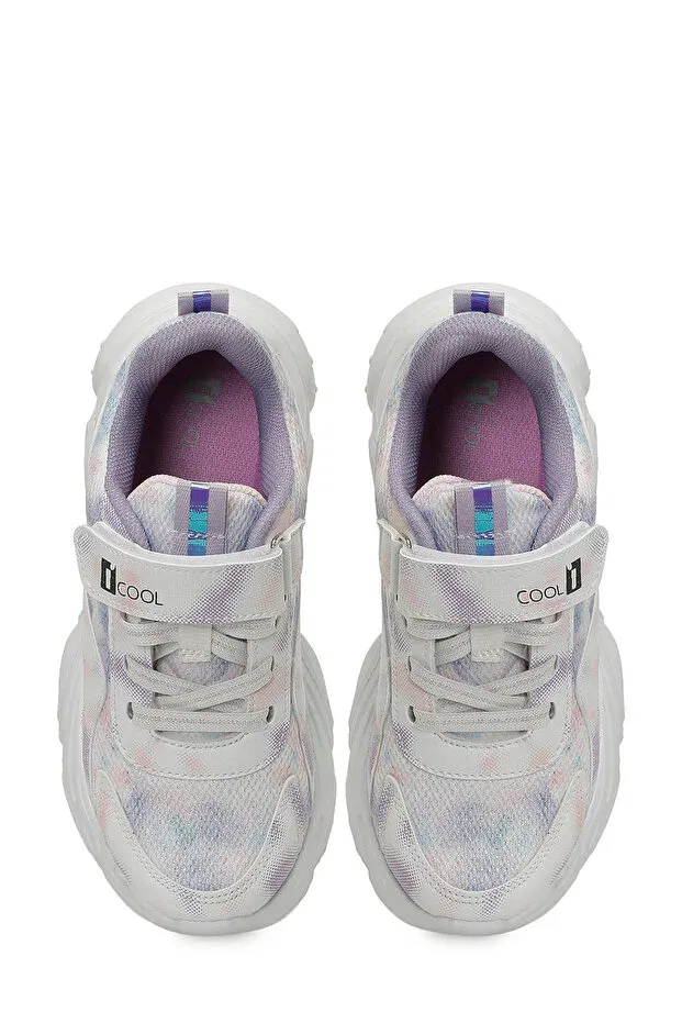 Детские спортивные кроссовки для девочек на липучке Star f 6fx lilac Icool Design, Long Time No See — фото 4