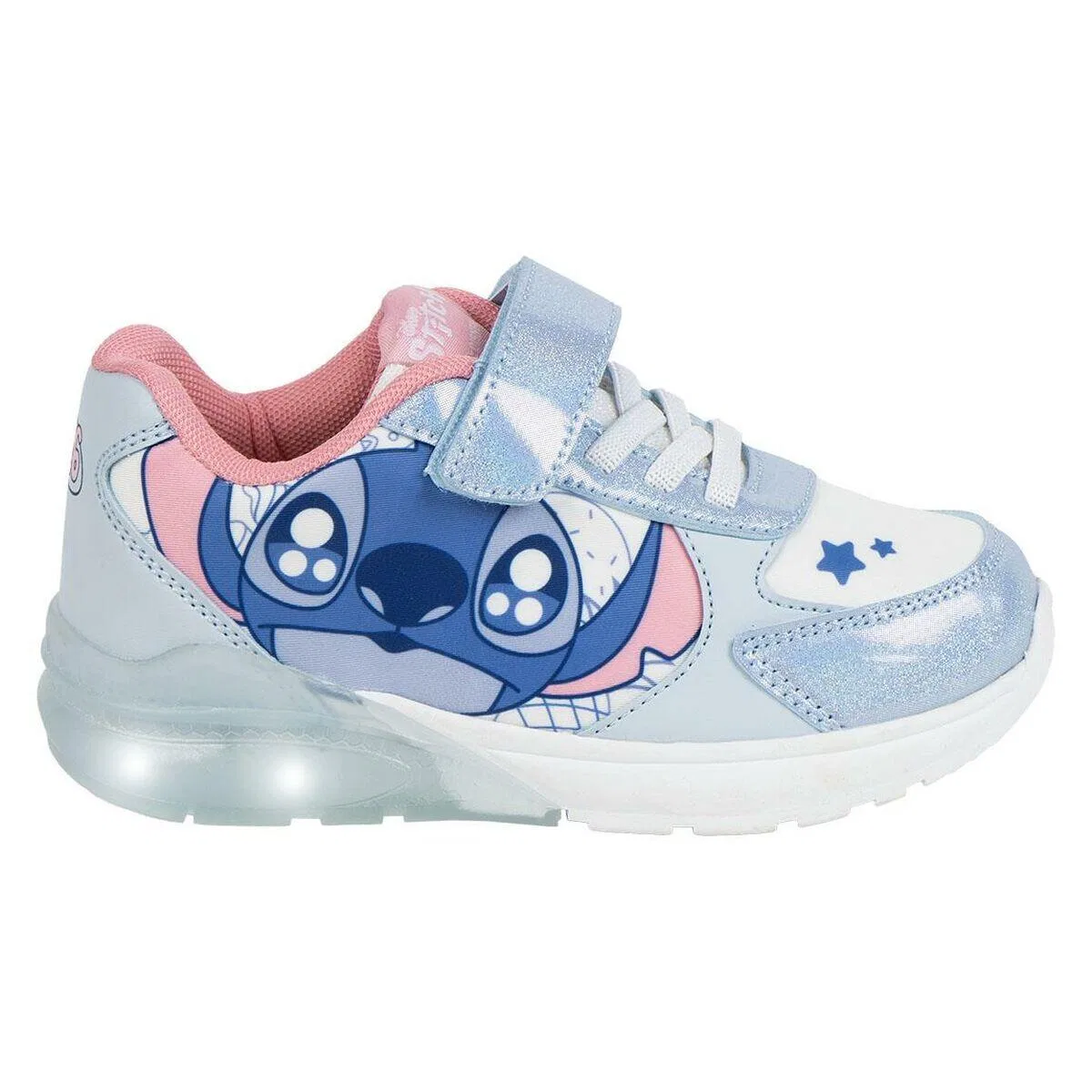 Детские кроссовки с LED-подсветкой Stitch Disney, Bunt