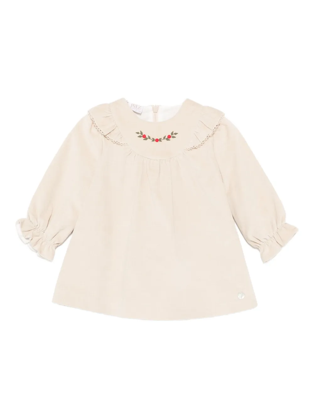 

Бархатное платье Paz Rodriguez, бежевый