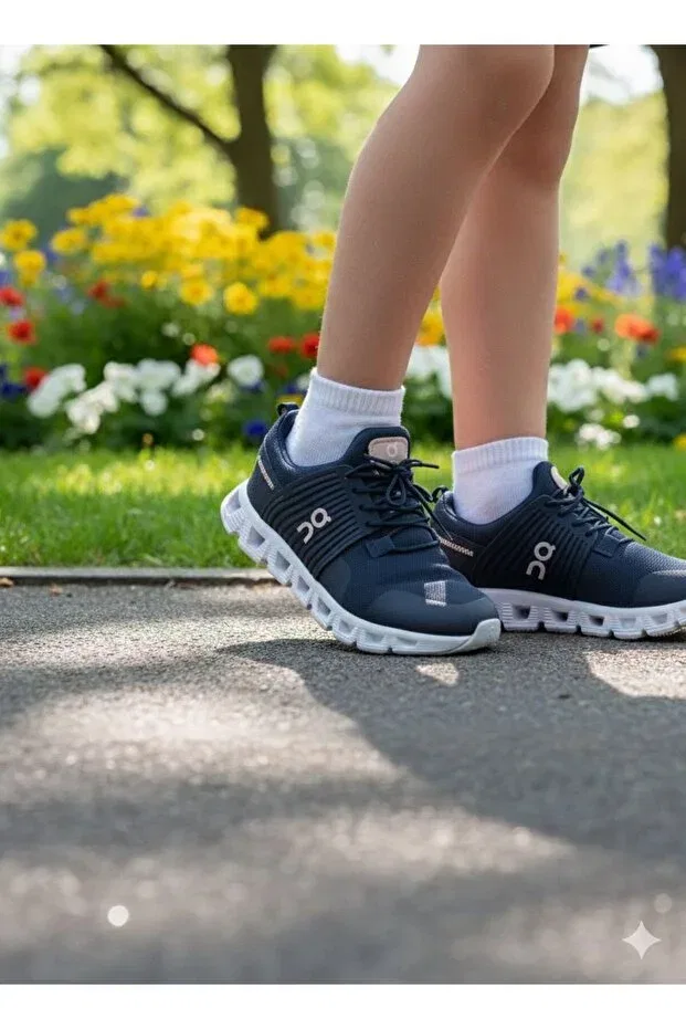 Детские спортивные кроссовки для девочек для бега Northoflondon, Navy Blue