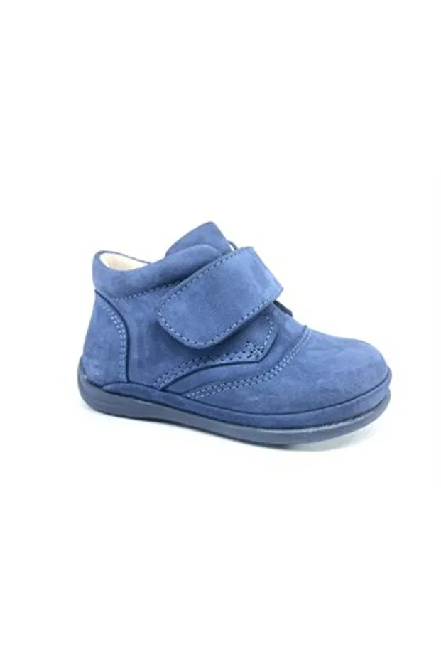 Детские ботинки для девочек с узором Nubebe, Denim Nubuck