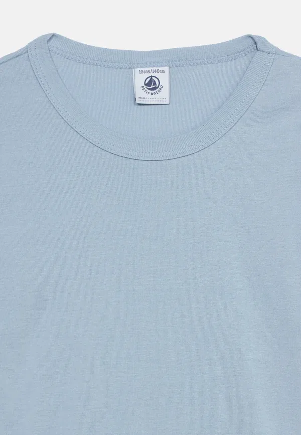 Футболки комплект 2 шт звери Tee 2 pack Petit Bateau blue, синий — фото 4