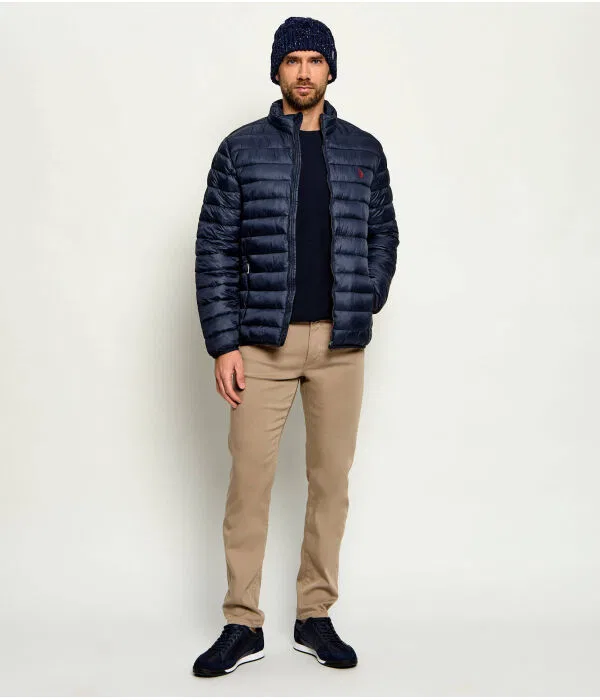 Мужская куртка из нейлона U.S. Polo Assn., Blu Marino — фото 2