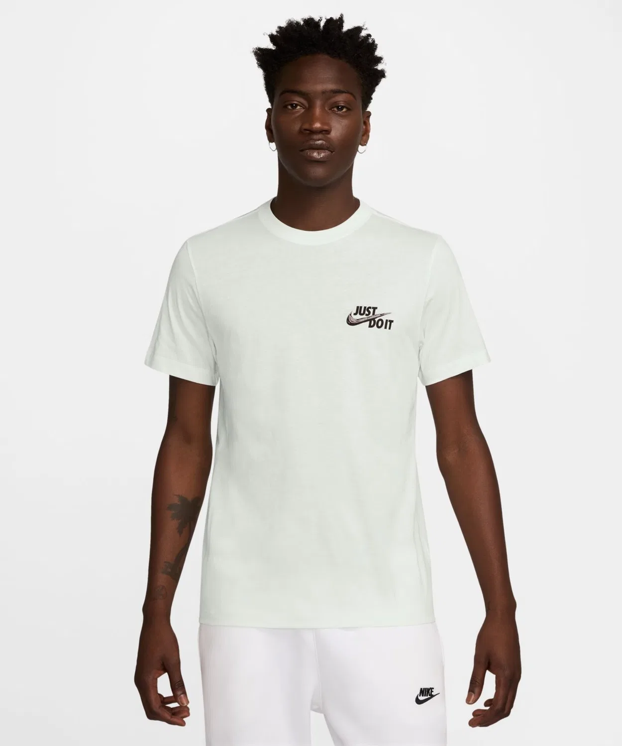 Мужская футболка с коротким рукавом NIKE JDI S/S, White — фото 2