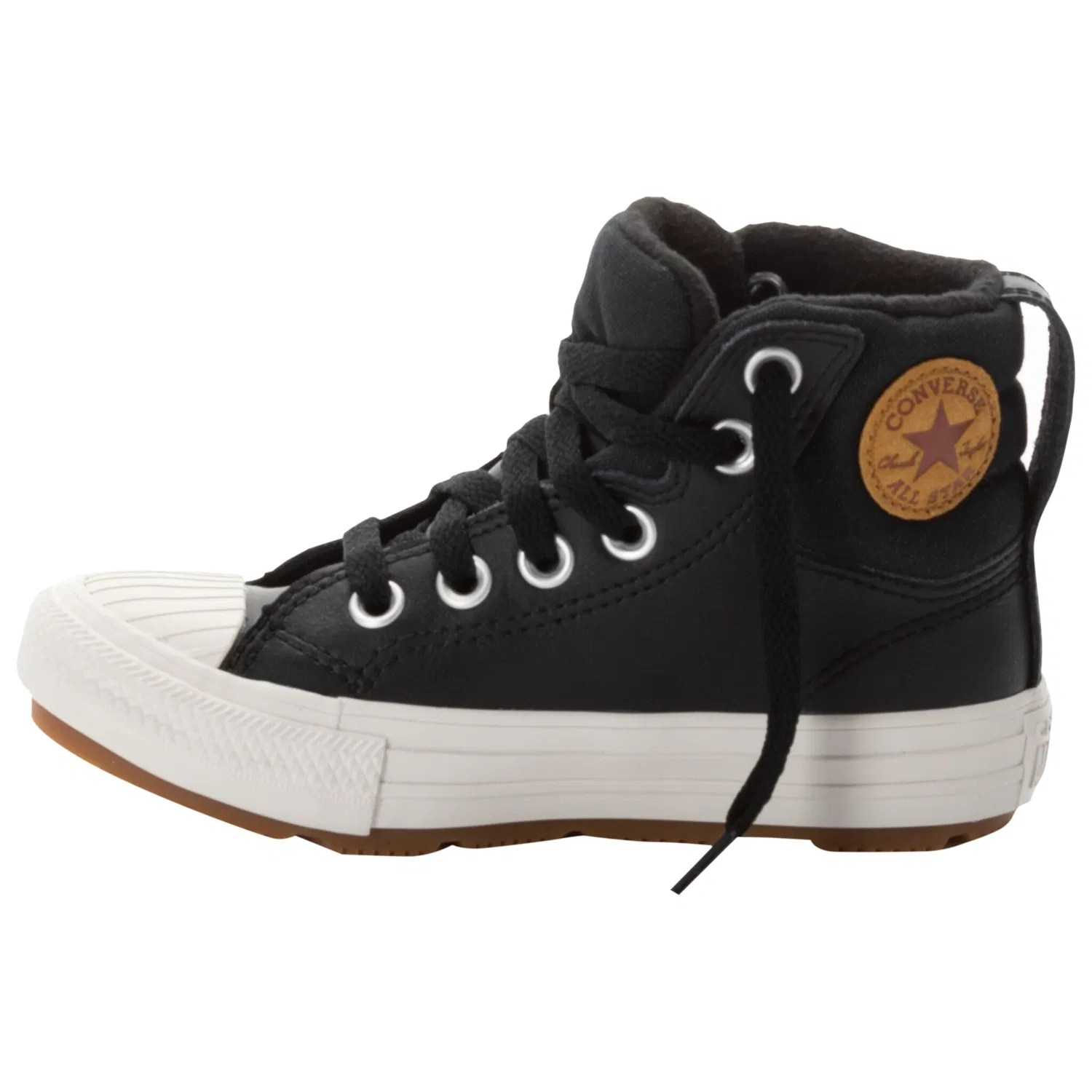 Детские зимние кроссовки-ботинки CHUCK TAYLOR ALL STAR BERKSHIRE Converse, Black/White — фото 3