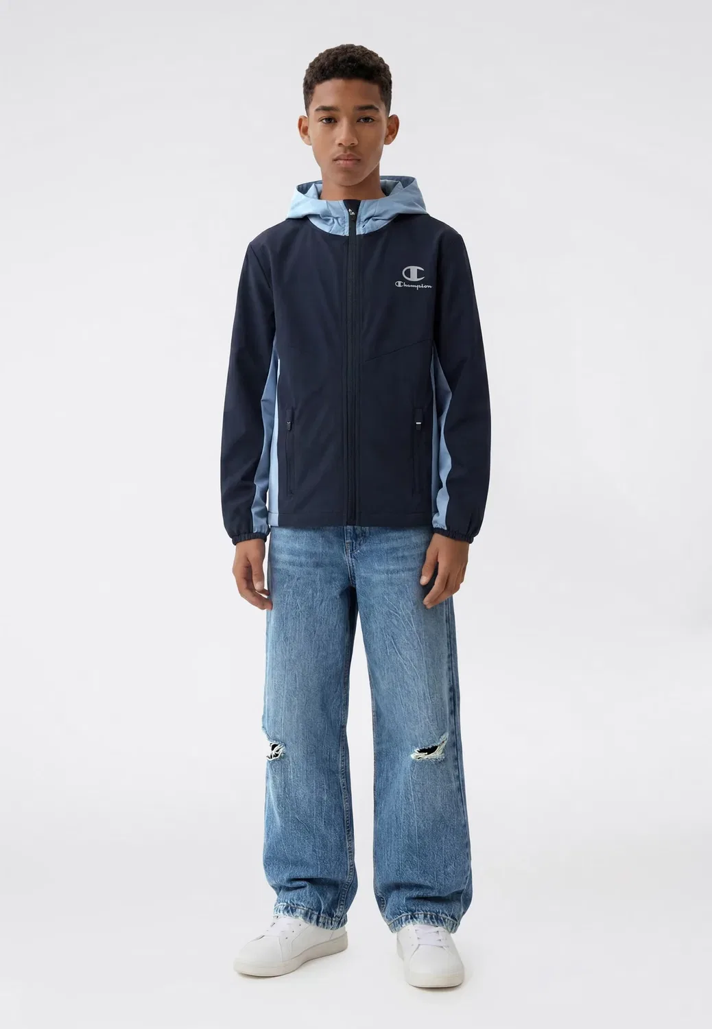 Спортивная куртка приталенного кроя для тренировок Champion, Dark Blue