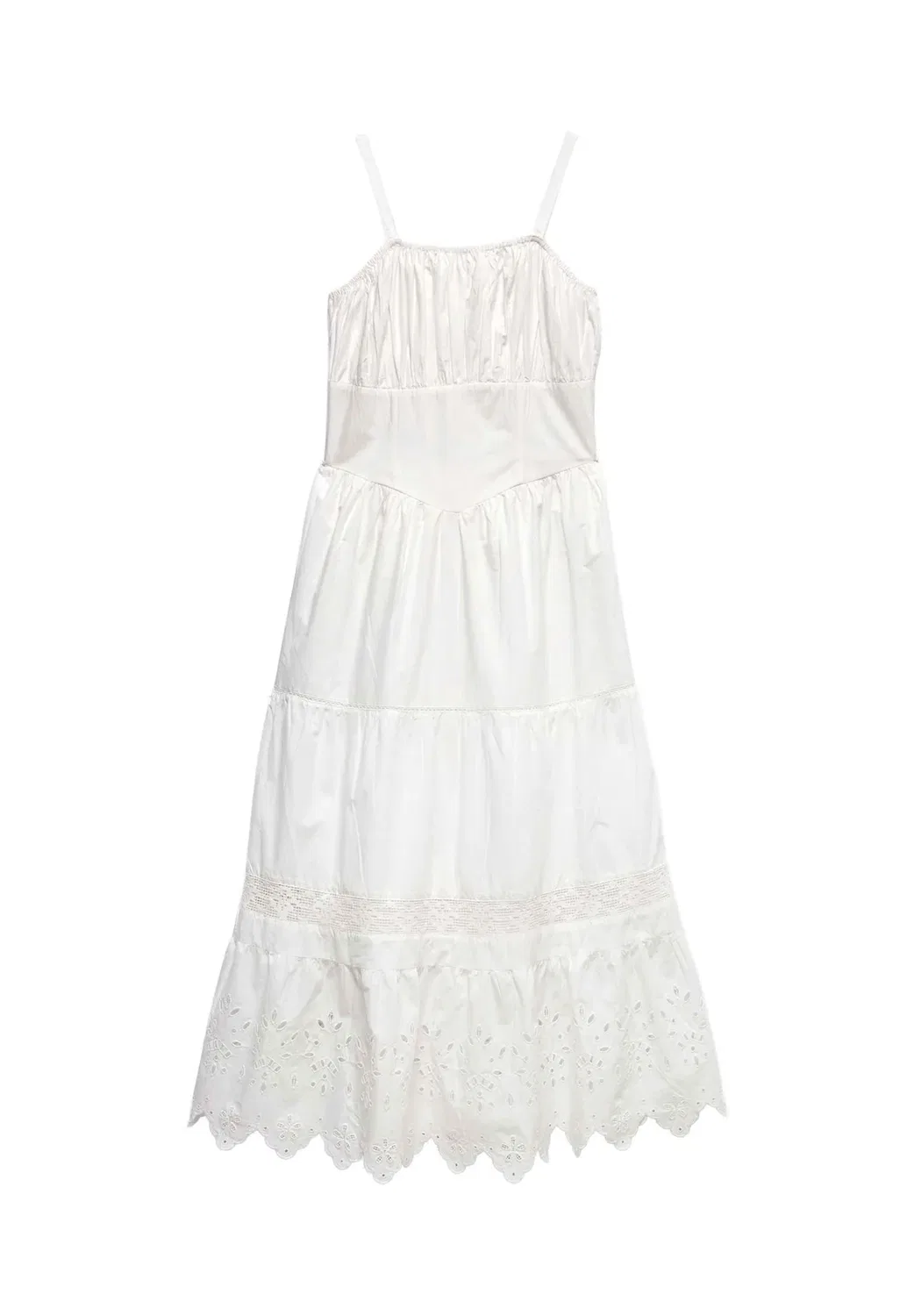 Платье макси Marks & Spencer, Ivory