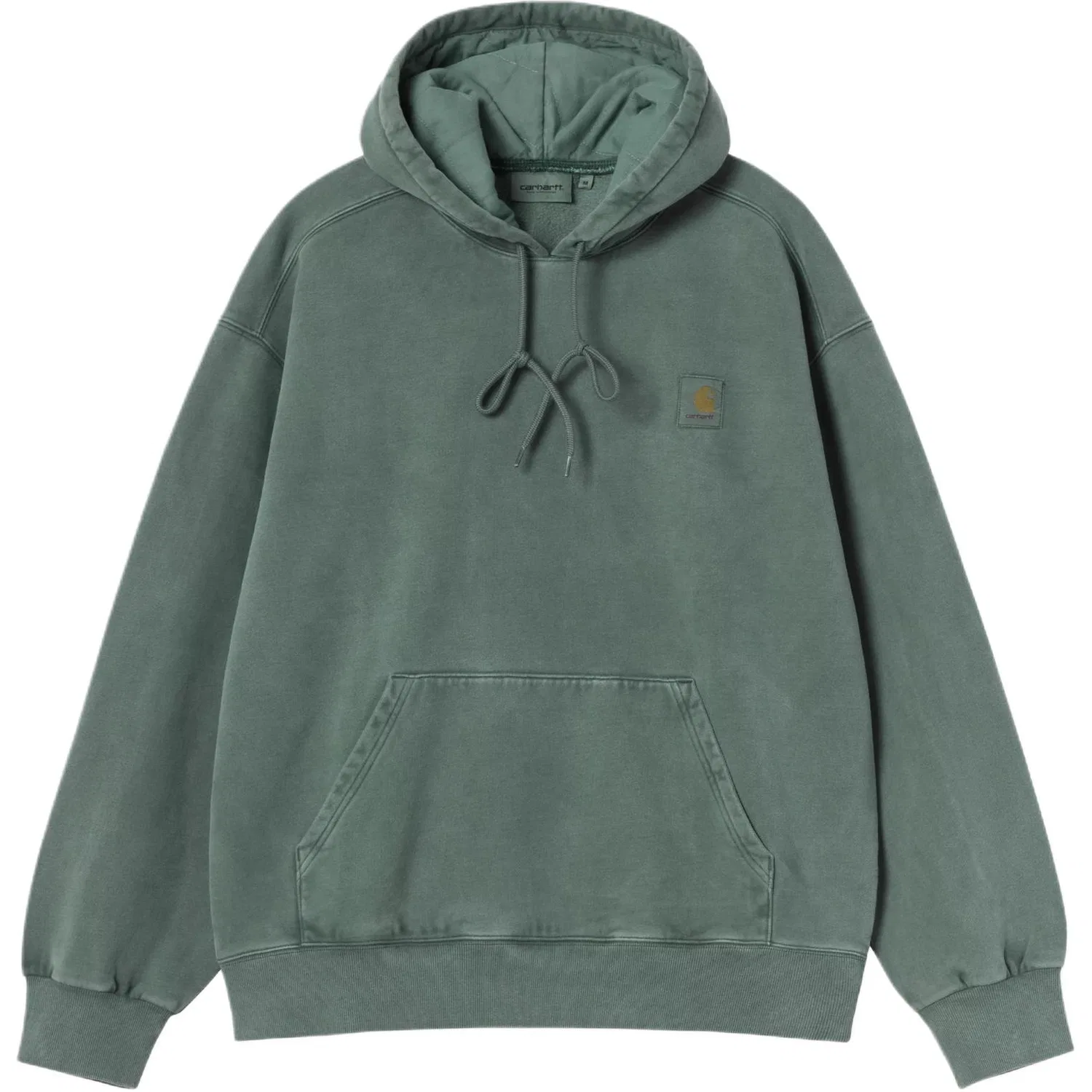 Детский худи с капюшоном и принтом Scarab Green Carhartt WIP, Dark Color Scarab Green