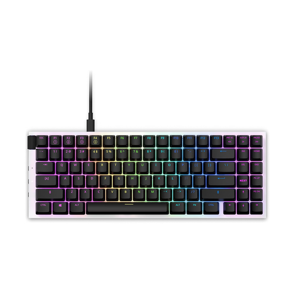 

Проводная игровая клавиатура NZXT Function MiniTKL, белый, английская раскладка