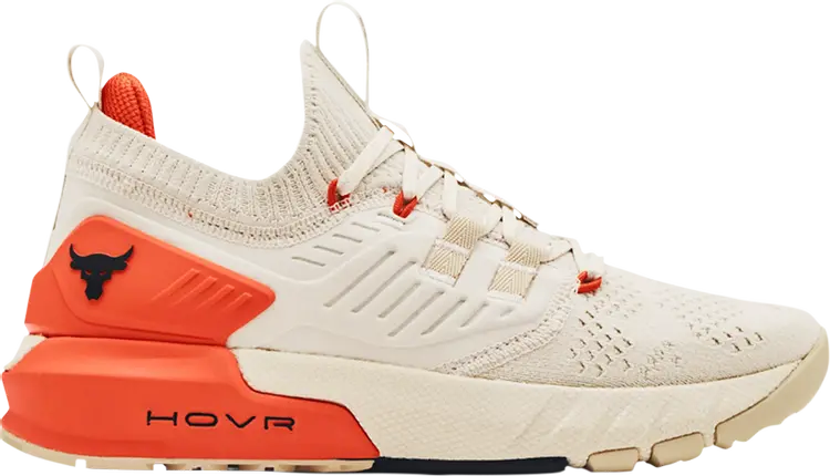 

Кроссовки Under Armour Wmns Project Rock 3 Summit White Rogue Orange, белый