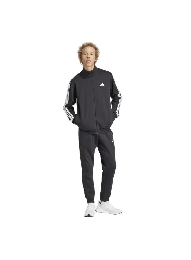 Костюм спортивный из футера с длинными рукавами M 3s fl tt ts Adidas, черный — фото 4
